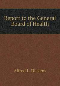 Book Cover for Report to the General Board of Health by Anna George