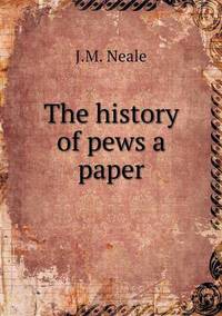 Book Cover for The History of Pews a Paper by Anna Quindlen