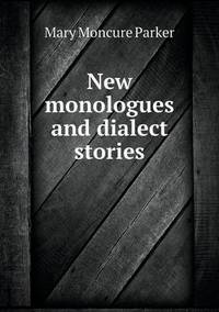 Book Cover for New Monologues and Dialect Stories by Pam Brown