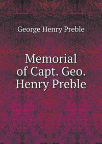 Book Cover for Memorial of Capt. Geo. Henry Preble by Pam Brown