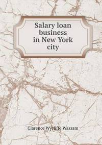 Book Cover for Salary Loan Business in New York City by Anna Quindlen