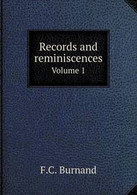 Book Cover for Records and Reminiscences Volume 1 by Anna Quindlen