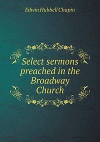 Book Cover for Select Sermons Preached in the Broadway Church by Ajayakumar K, Ajayakumar Ke