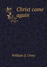 Book Cover for Christ Came Again by Anna George