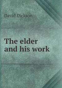 Book Cover for The Elder and His Work by Jesse Russell, Ronald Cohn