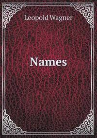 Book Cover for Names by John Yeoman, John Yeoman, John Yeoman