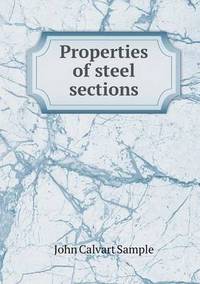 Book Cover for Properties of Steel Sections by Jesse Russell, Ronald Cohn