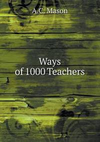 Book Cover for Ways of 1000 Teachers by Carolyn Curtis