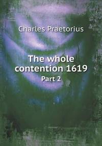 Book Cover for The Whole Contention 1619 Part 2 by Jesse Russell, Ronald Cohn