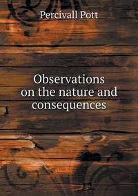 Book Cover for Observations on the Nature and Consequences by Carolyn Curtis