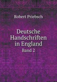 Book Cover for Deutsche Handschriften in England Band 2 by Ajayakumar K, Ajayakumar Ke
