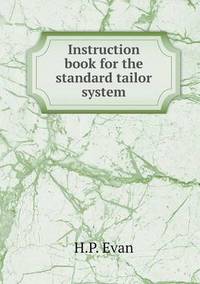 Book Cover for Instruction Book for the Standard Tailor System by Ajayakumar K, Ajayakumar Ke