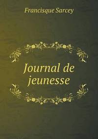 Book Cover for Journal De Jeunesse by Ajayakumar K, Ajayakumar Ke