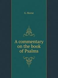 Book Cover for A Commentary on the Book of Psalms by Jesse Russell, Ronald Cohn