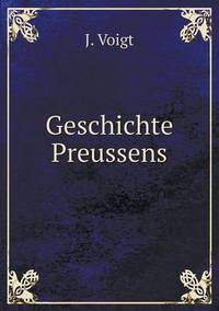 Book Cover for Geschichte Preussens by Jesse Russell, Ronald Cohn