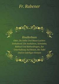 Book Cover for Knallerbsen Oder, Du Sollst Und Musst Lachen by Jesse Russell, Ronald Cohn