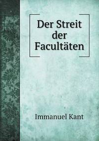 Book Cover for Der Streit Der Facultäten by Jesse Russell, Ronald Cohn