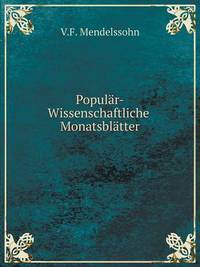 Book Cover for Populär-Wissenschaftliche Monatsblätter by Jesse Russell, Ronald Cohn