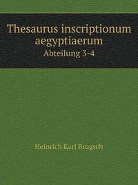 Book Cover for Thesaurus Inscriptionum Aegyptiaerum Abteilung 3-4 by Jesse Russell, Ronald Cohn