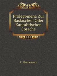 Book Cover for Prolegomena Zur Baskischen Oder Kantabrischen Sprache by Jesse Russell, Ronald Cohn