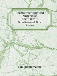 Book Cover for Rechtsprechung Und Materielle Rechtskraft Verwaltungsrechtliche Studien by Rhiannon Ifans, Iarla Mac Aodha Bhuí