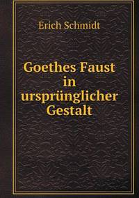 Book Cover for Goethes Faust in Ursprünglicher Gestalt by Jesse Russell, Ronald Cohn