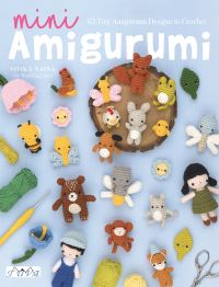 Book Cover for Mini Amigurumi by Vivika Vaina