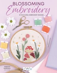 Book Cover for Blossoming Embroidery by Rebekah Marshall