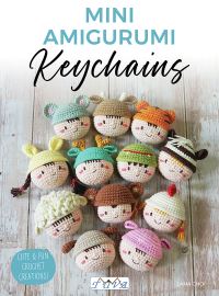 Book Cover for Mini Amigurumi Keychains by Lana Choi