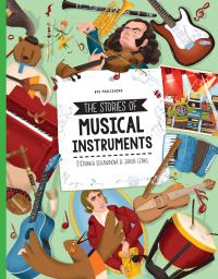 Book Cover for The Stories of Musical Instruments by Stepanka Sekaninova