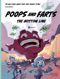 Book Cover for Poops and Farts by Stepanka Sekaninova