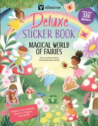 Book Cover for Deluxe Sticker Book by Lenka Cibulkova