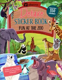 Book Cover for Deluxe Sticker Book by Lenka Cibulkova