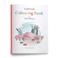 Book Cover for Crab Crush Colouring Book by Silke Diehl