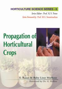 Book Cover for Propagation of Horticultural Crops by S Rajan, BLMarkose