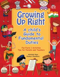 Book Cover for Growing Up Right by Abhishek Rana, Saumya Chaudhary