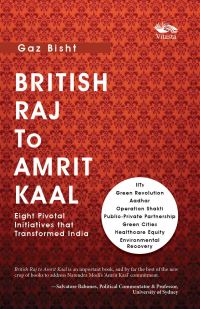 Book Cover for British Raj to Amrit Kaal by Gaz Bisht