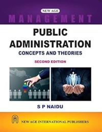 Book Cover for Public Administration by SP Naidu