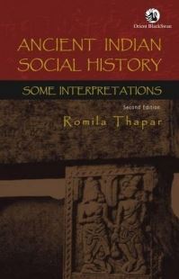 Book Cover for Ancient Indian Social History by Romila Thapar