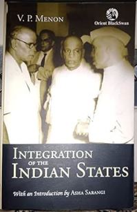 Book Cover for Integration of the Indian States by VP Menon