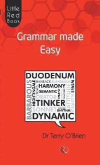 Book Cover for Little Red Book Grammar Made Easy by Terry OBrien