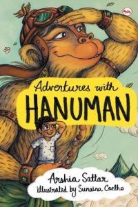 Book Cover for Adventures With Hanuman by Arshia Sattar