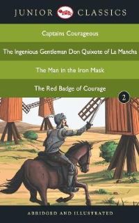 Book Cover for Junior Classicbook 2 (Captains Courageous, the Ingenious Gentleman Don Quixote of La Mancha, the Man in the Iron Mask, the Red Badge of Courage) (Junior Classics) by Rudyard Kipling