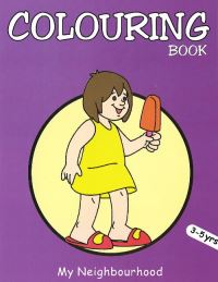 Book Cover for My Neighbourhood Colouring Book by Pegasus