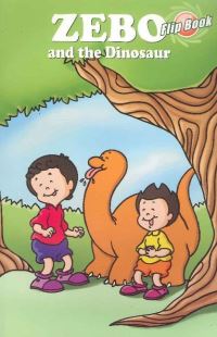 Book Cover for Zebo & The Dinosaur by Manish Dasani