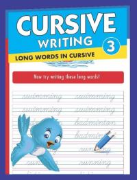 Book Cover for Cursive Writing 3 by Pegasus