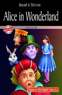 Book Cover for Alice's Adventures in Wonderland by Pegasus