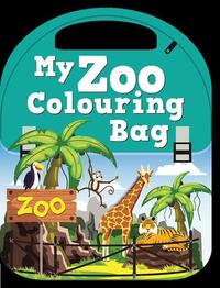 Book Cover for My Zoo Colouring Bag by Pegasus