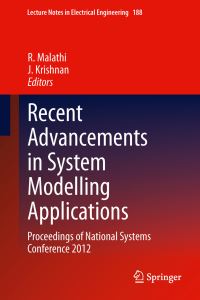Book Cover for Recent Advancements in System Modelling Applications by National Systems Conference