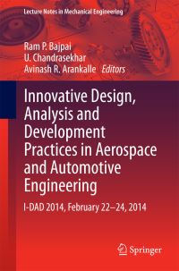Book Cover for Innovative Design, Analysis and Development Practices in Aerospace and Automotive Engineering by Analysis and Development Practices in Aerospace and Automotive Engineering Innovative Design